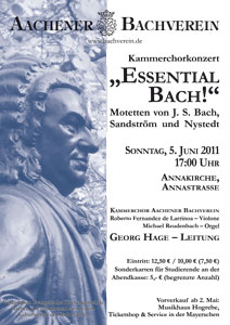Plakat Essential Bach